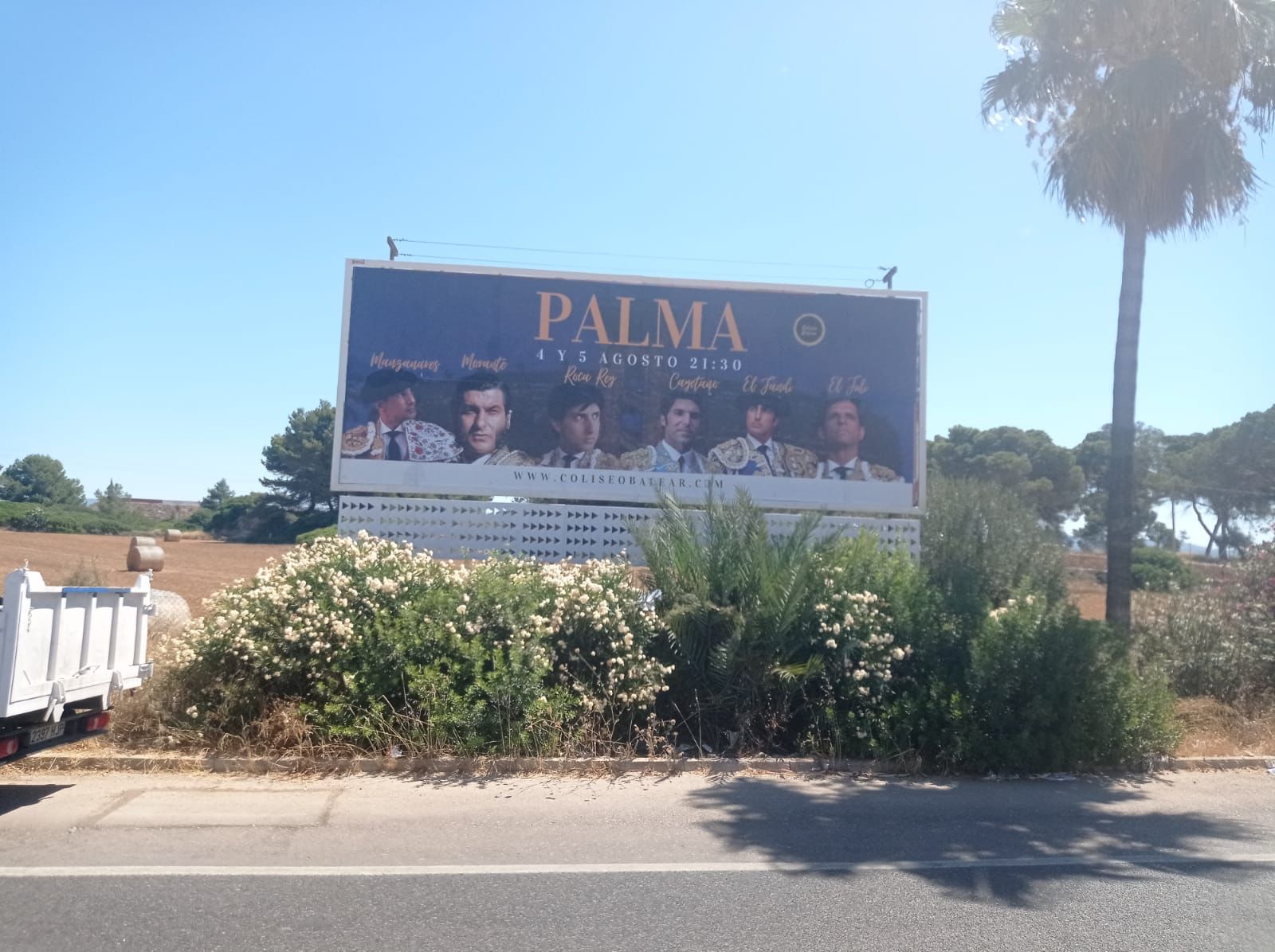 Palma de Mallorca, toros, carteles anunciadores